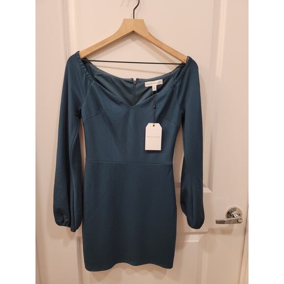 Dress the Population Esperanza Long Sleeve Bodycon Dress - Picture 2 of 8